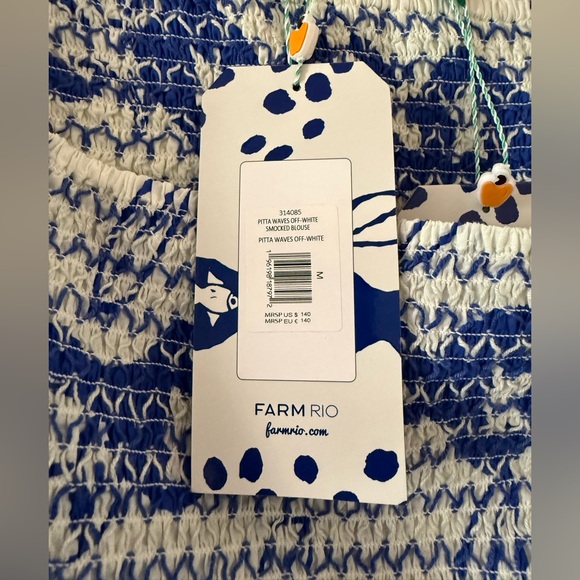 FARM Rio Off-White Pitta Waves Set - Picture 3 of 5